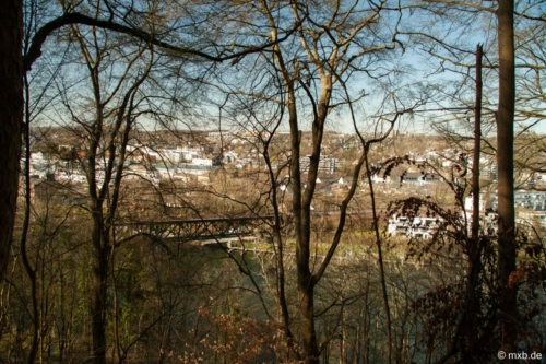 Kettwig vor der Brücke - Blick über Kettwig